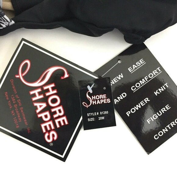 Shore Shapes Plus 1 Pc Bathing Swim Suit 24W - Picture 5 of 5